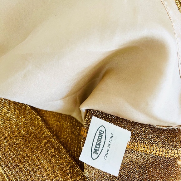 Missoni Gold Lurex Shell. Year 2005. - Picture 4 of 4